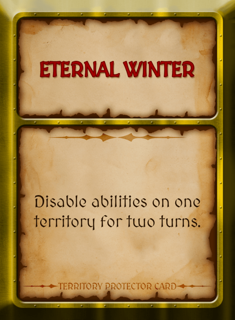Use these cards wisely!