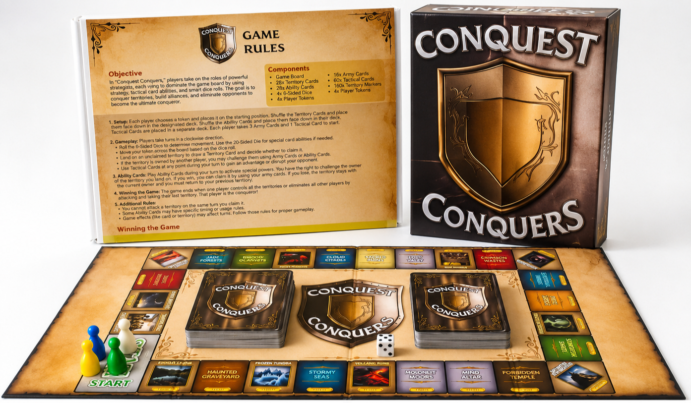 Complete Conquest Conquers Game Set